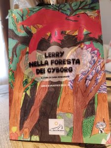 Copertina libro progetto di scrittura con autore all'Istituto comprensivo di Zero Branco